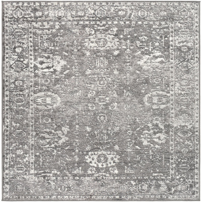 Fitz Oriental Indoor Rug, Square 6'7"