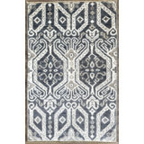 Tiny Knots Wool Geometric Area Rug in Ibis Dark Gray