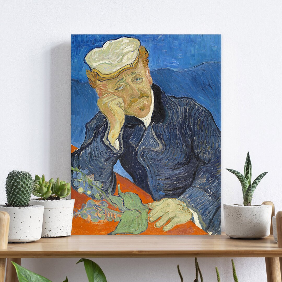 Leinwandbild Porträt des Dr. Gachet von Vincent Van Gogh