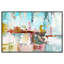 «Bola Color Block Splash» par Nan - reproduction de cadre flottant sur toile-63625985-63625984