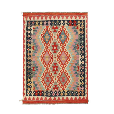 Hand Knotted Wool Moroccan Rug