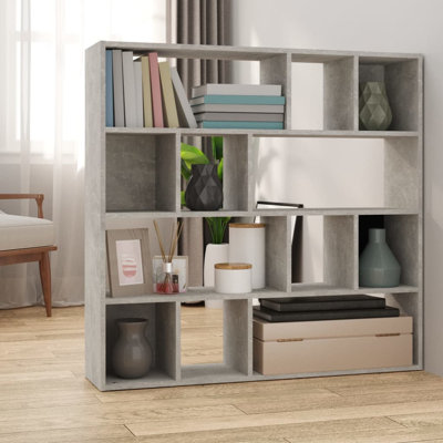Book Cabinet/Room Divider Sonoma 41.3"X9.4"X40.2"