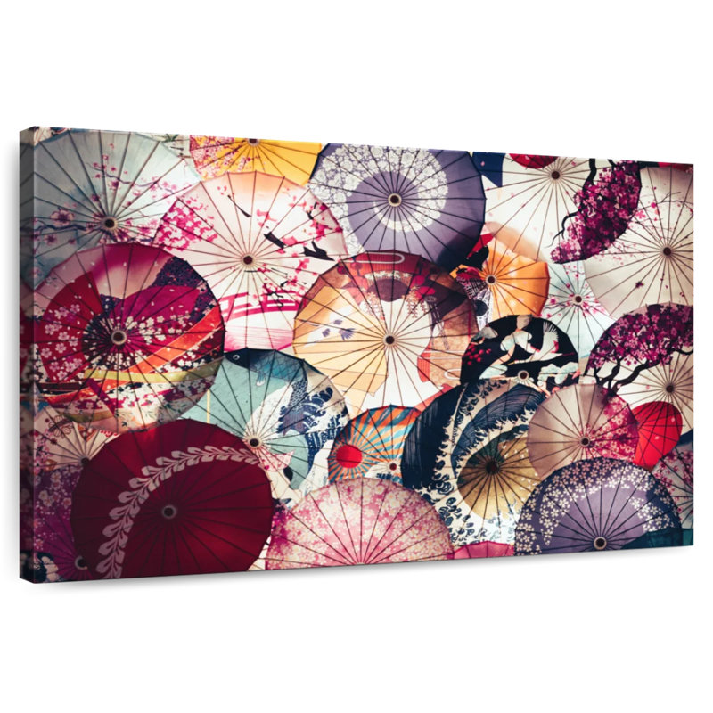 Photographie de parasols japonais Kerner, H 16 po x l 24 po