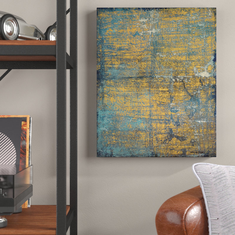" Abstract Night Life " by Norman Wyatt Jr., 20" H x 16" W x 1.5" D