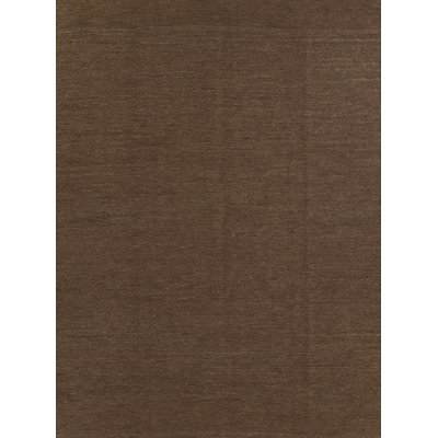 Area Rug in Dark Brown