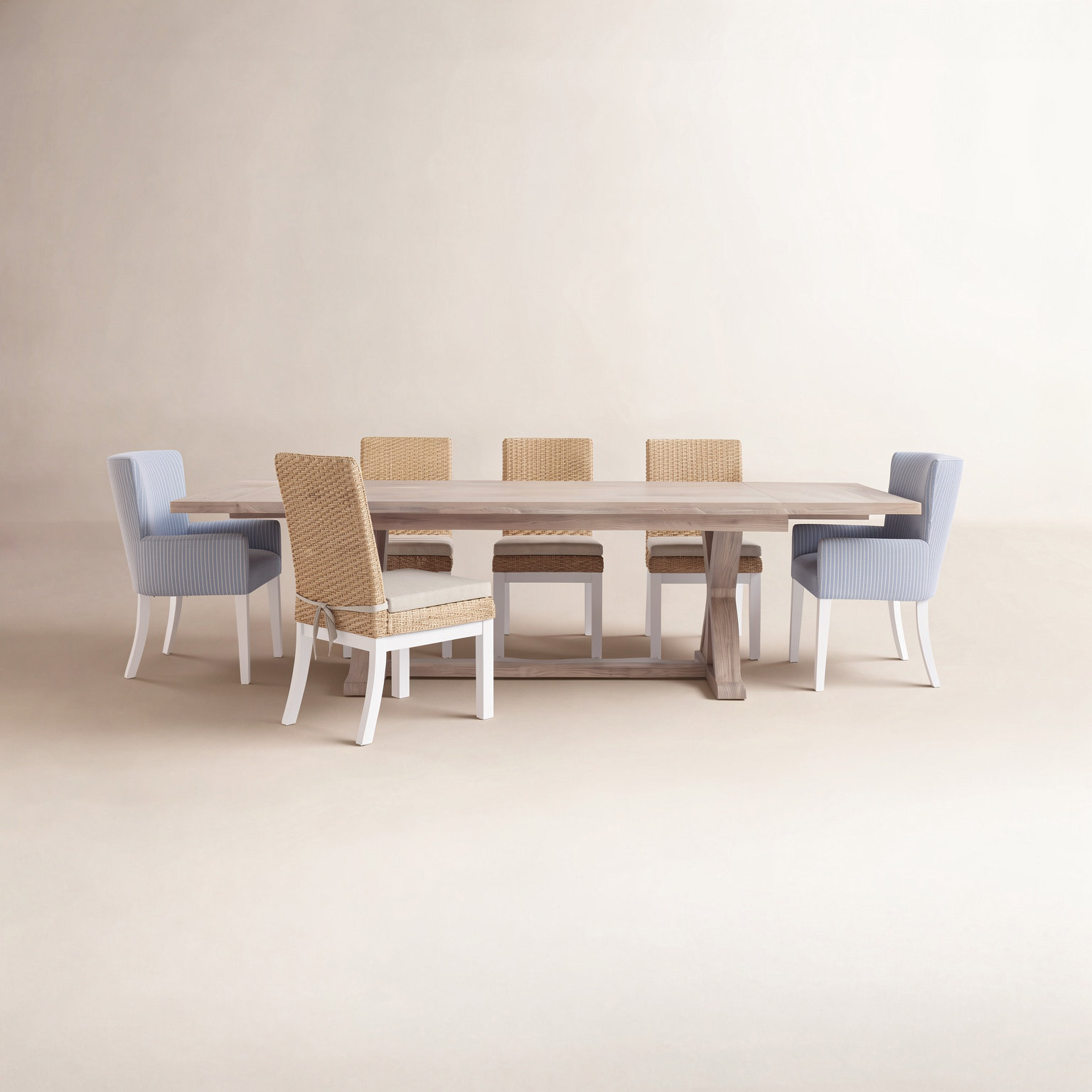 Lana Oak Dining Table Set
