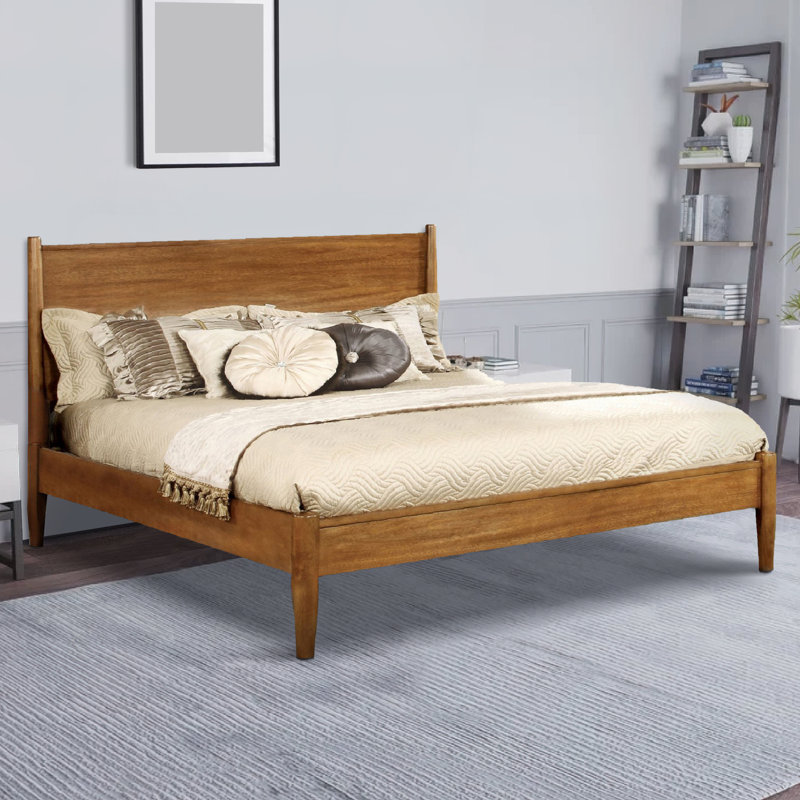 Robah Platform Bed, California King, Brown