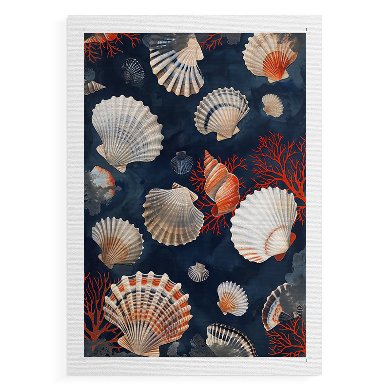 NAUTICAL Series CCXIX - Impression sur toile seulement - NON CADRE, H 27 po x l 18 po