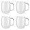 ZWILLING Sorrento Plus Double Wall Glass Coffee Mugs, Insulated Coffee Mug, Clear