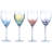 Speckle 11.75oz. Glass All Purpose Wine Glass Stemware Set