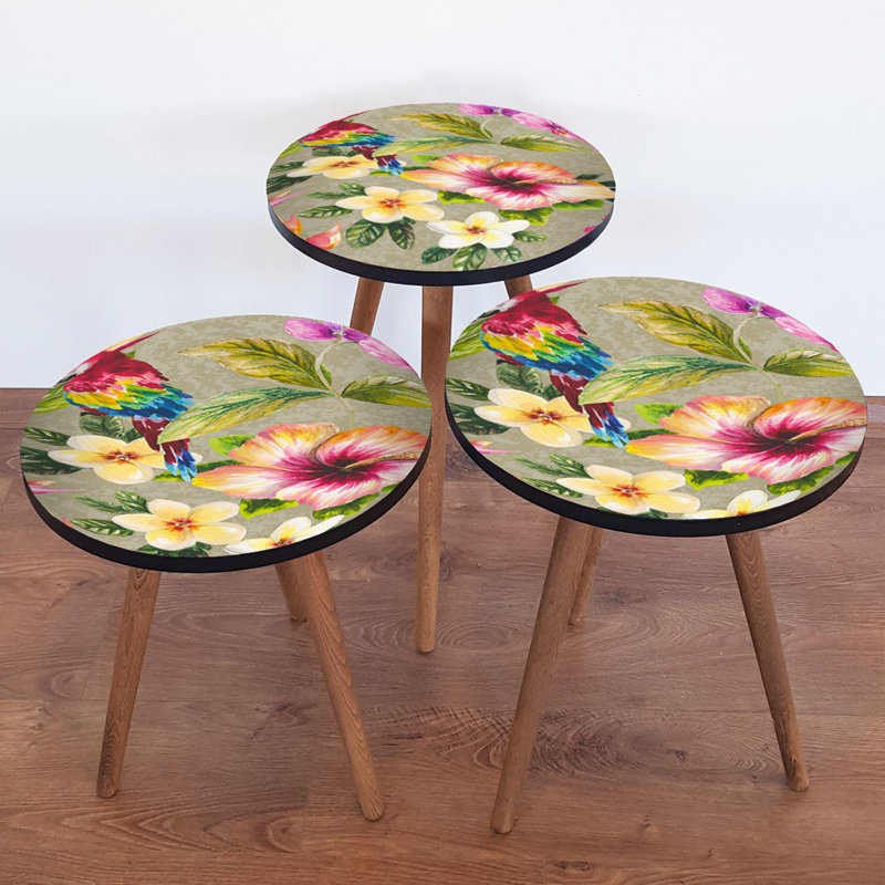 Tables gigognes 3 pieds Lizabeth