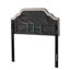 Grey Fabric Upholstered Headboard - Queen & Full Sized With Contemporary Appeal Button Diamond Stitch And Fine Nailhead Accents Assembly Required Delightful