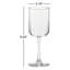 Libbey All Purpose Panelled Wine 4Pc Set