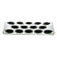 Buffet Tray with 14 Compartments - 6 Pieces - Stainless Steel