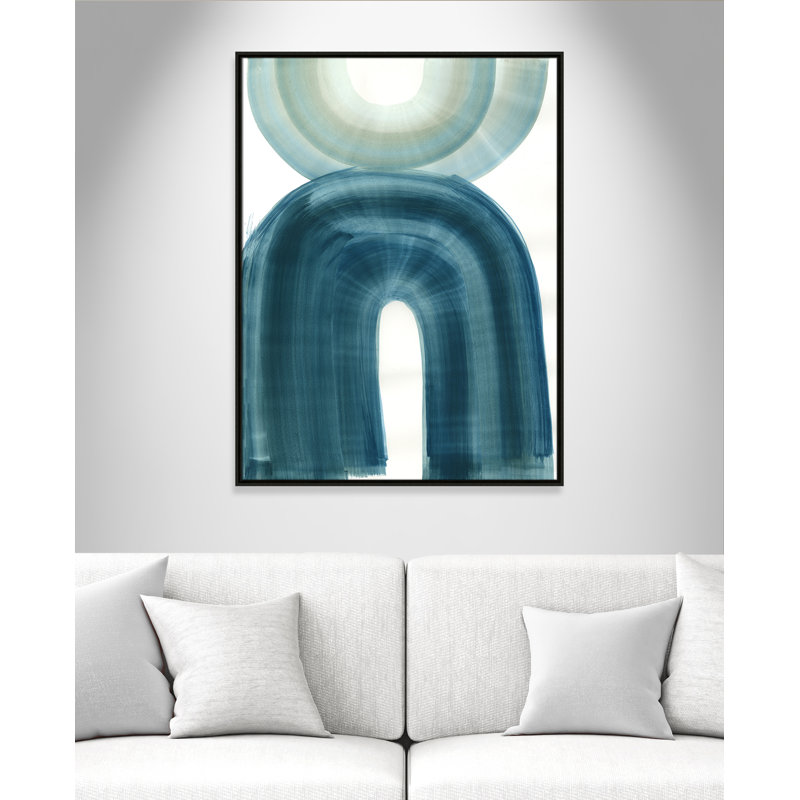 «Apologue - Floater Frame», impression sur toile, H 41,5 po x l 31,5 po x P 2 po, Papier espresso