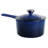 MegaChef 2 Quart Enameled Cast Iron Sauce Pan in Gradient Dark Blue-123062651