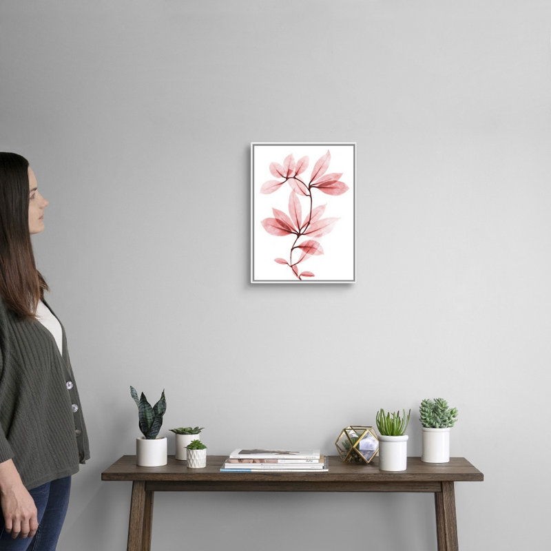 "Coral Wonder 1" par Albert Koetsier, reproduction d’art sur toile, H 18 po x l 14 po x P 1,75 po, Toile blanche encadrée