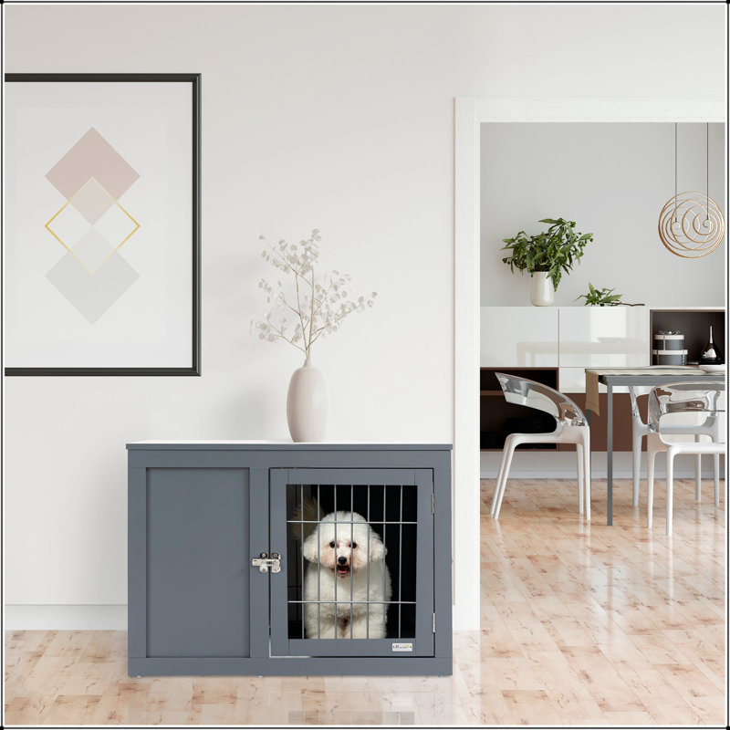 Cage pour chien avec cage double Pawhut