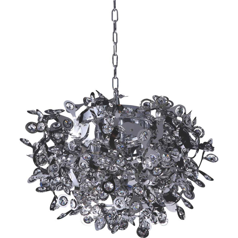 Lustre en cristal 3-lumière