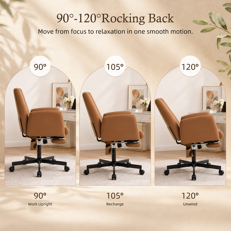 Fauteuil Criss Cross, Brun doré