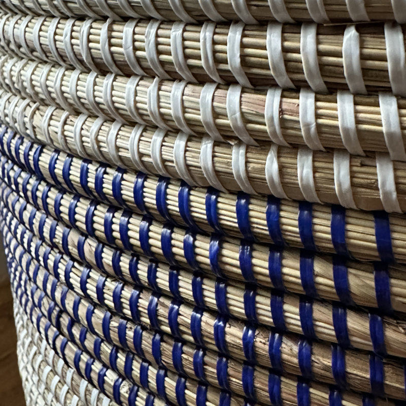 Senegalese Hand Woven Seagrass Laundry Hamper