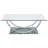 Garrett 2-piece Glass Top Coffee Table Set