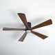 Irene 5 - Blade LED Ceiling Fan with Light Kit Included