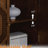 Retro Wooden Sideboard Buffet Cabinet with Storage, Accent Display Cabinets-346608175