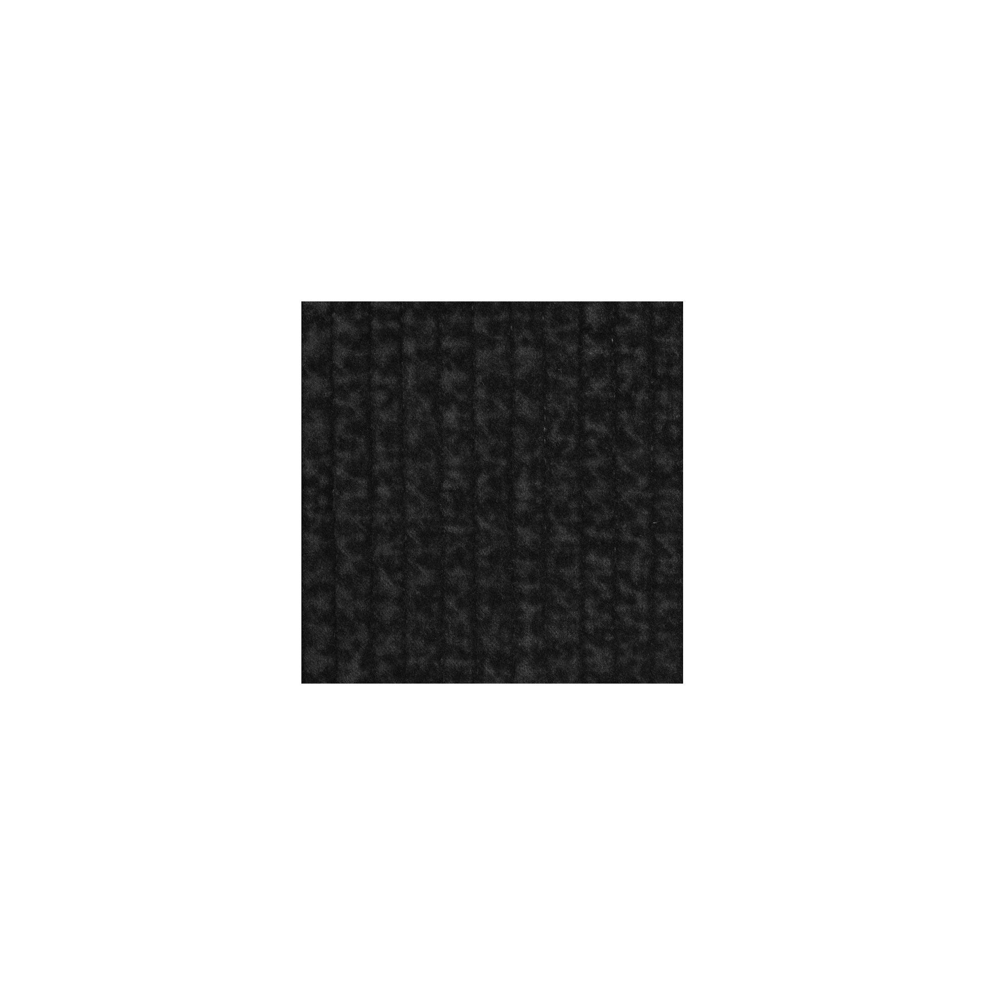 Kobie Stonewashed Cotton Quilted Modern Rustic 1 Piece Pillow Sham, Black, Euro