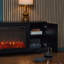 Morris 72" Mid-Century TV Stand with Electric Fireplace by Real Flame-309327806-331742503