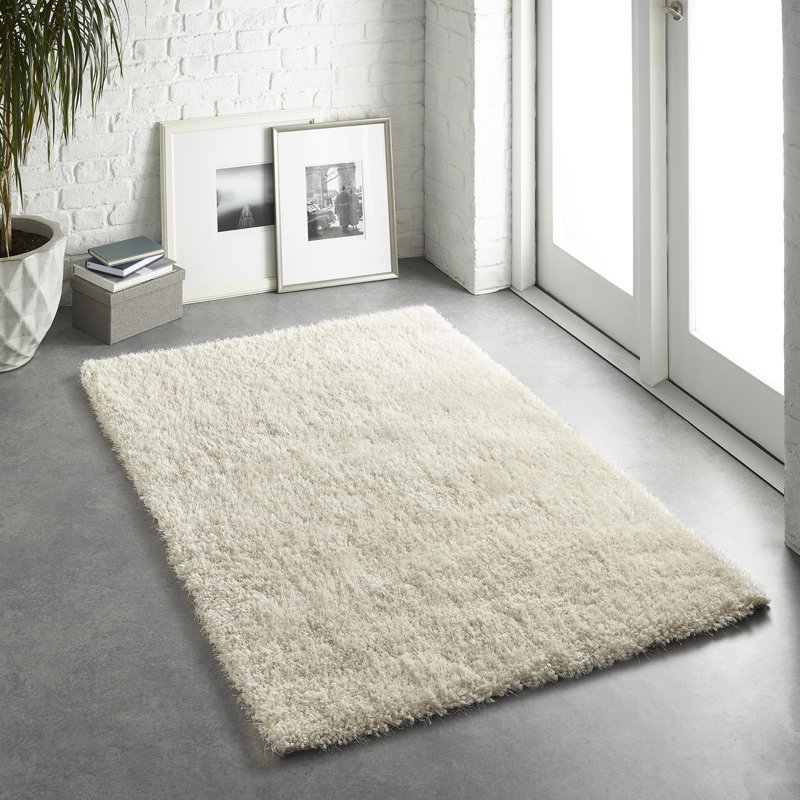 Coopers Cream Shaggy Rug, Rectangle 200 x 290cm