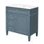 Meuble-lavabo de 30 po avec lavabo supérieur-108801230