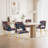 Keevay 18.5'' H Fabric Upholstered Side Chair-2077508199-2077508201