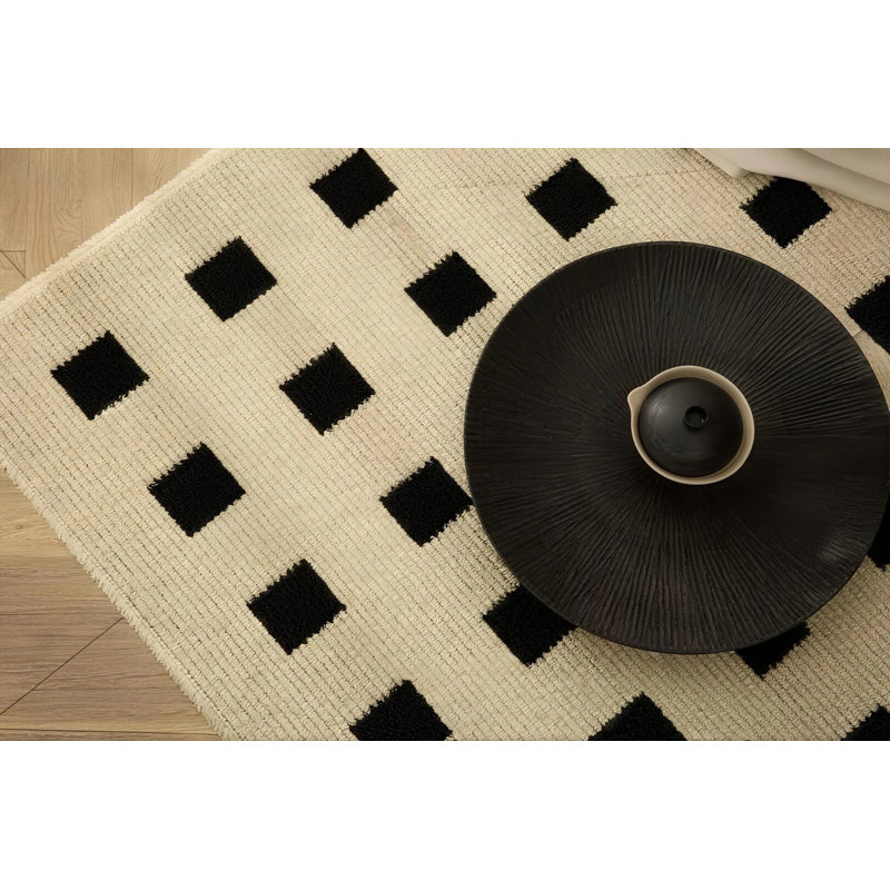 Tapis absorbant Dotgrid lavable à la machine, piège à saleté polyvalent, adapté aux animaux de compagnie, blanc