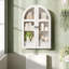 Arched Bathroom Storage Cabinet