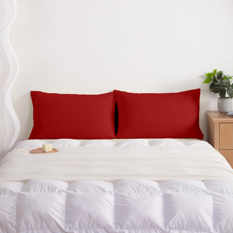 Easy Care Brushed Microfiber Pillow Case Microfiber Polyester Pillowcase With Envelope Closure By Lotechicw, King Pillowcase