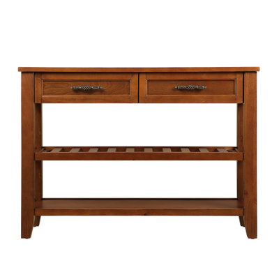 Console avec 2 tiroirs et tablettes Kinzee