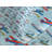 Ambesonne Airplane Bedspread Set Aircrafts Sky Diving Multicolor-105337921