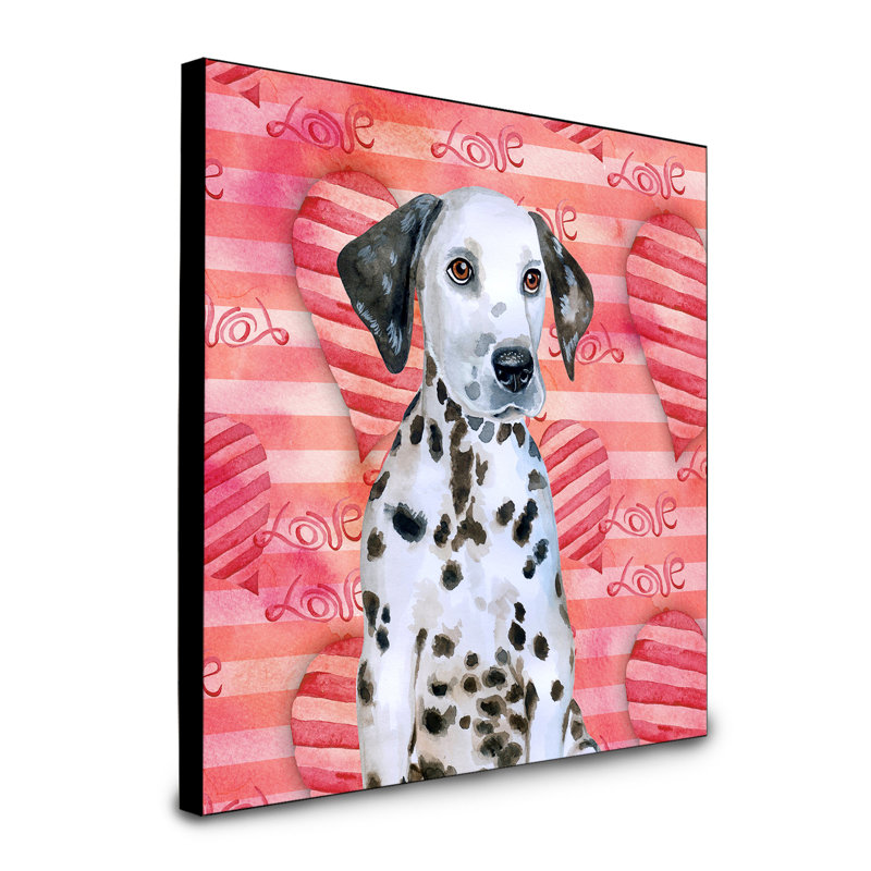 Panneau mural d’art Durflinger, Chiot Dalmatien