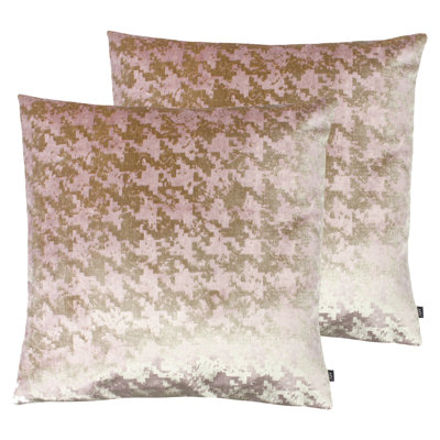 Houndstooth Square Throw Cushion