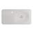 BOCCHI Fenice 17.91'' Fireclay Rectangular Bathroom Sink-90559087