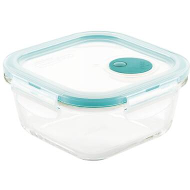 Lock & Lock LLG831T 22 oz Purely Better Vented Glass Food Storage Container Clear