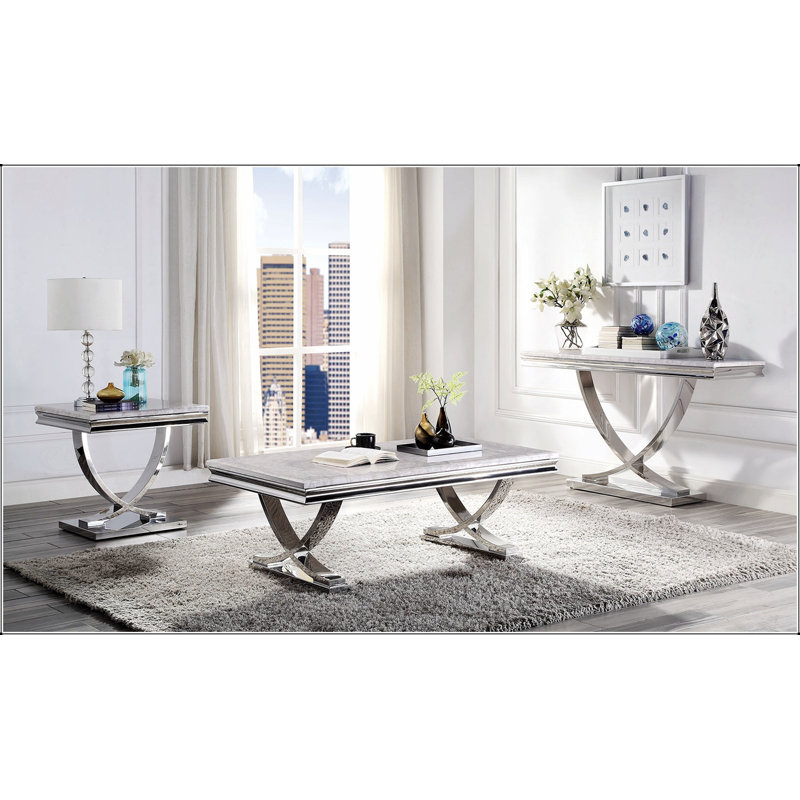 Table basse Modern Glam