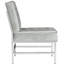 Fauteuil de chambre capitonné en polyester-23561391