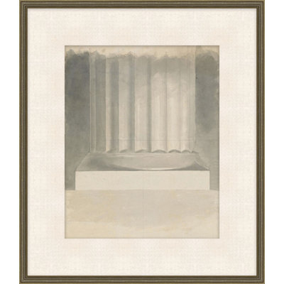 La Columna 2, reproduction d'art encadrée