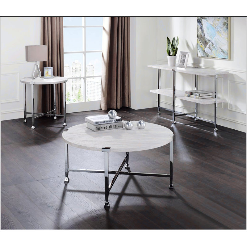 Contemporary Round Coffee Table