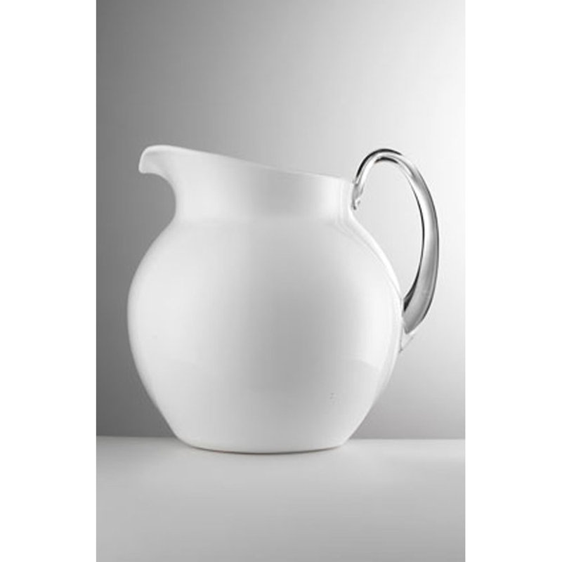 Palla 101.5oz. Pitcher, White