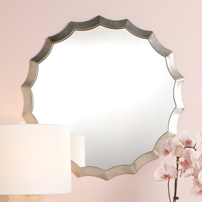Drinkwater Metal Flat Wall Mirror