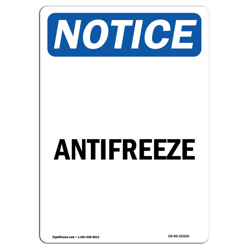 Plaque en aluminium antigel 18 x 24, H 24 po x l 18 po x P 0,1 po