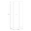 Shilu 2 Door Manufactured Wood Wardrobe-806173589